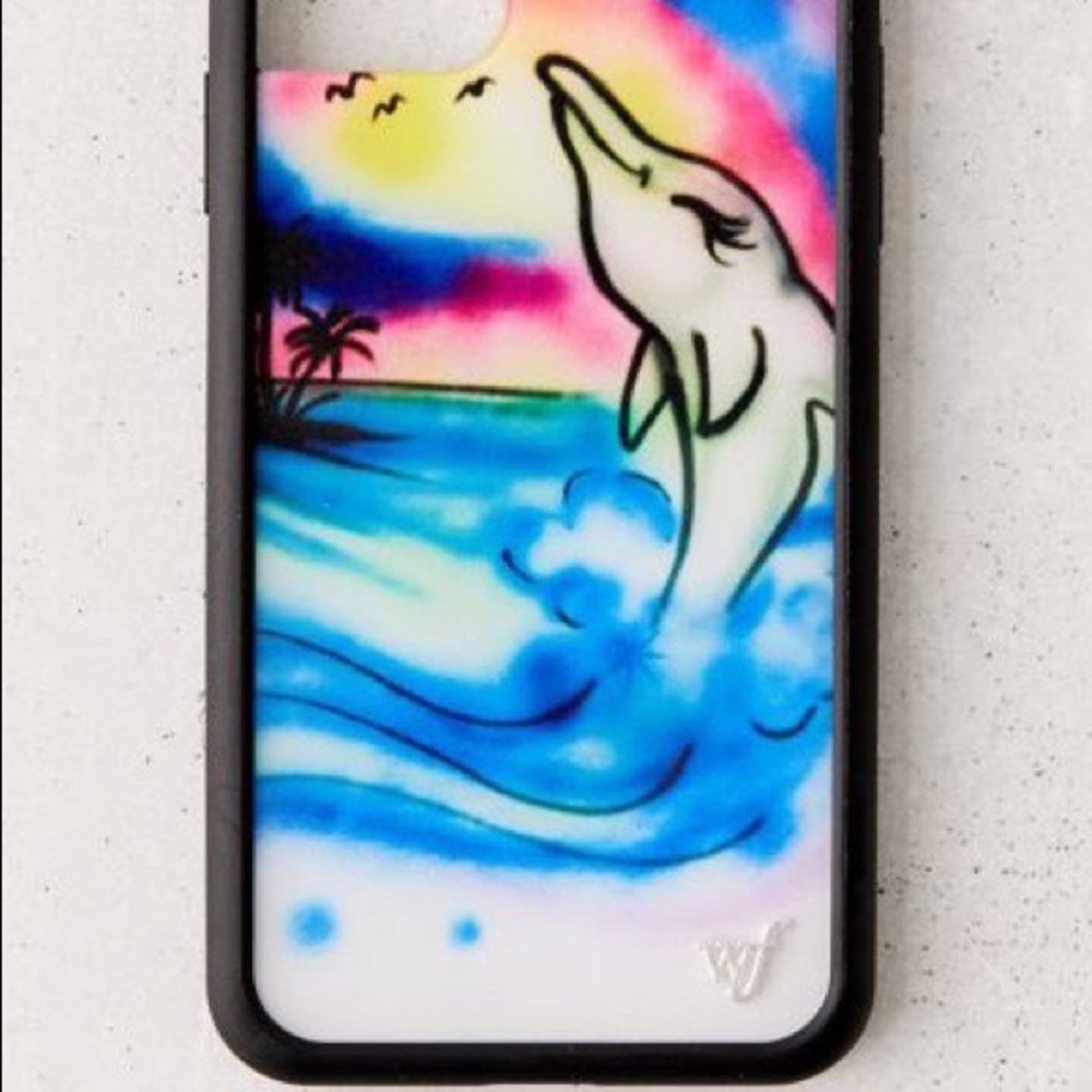 wildflower uo exclusive maui airbrush iphone case
